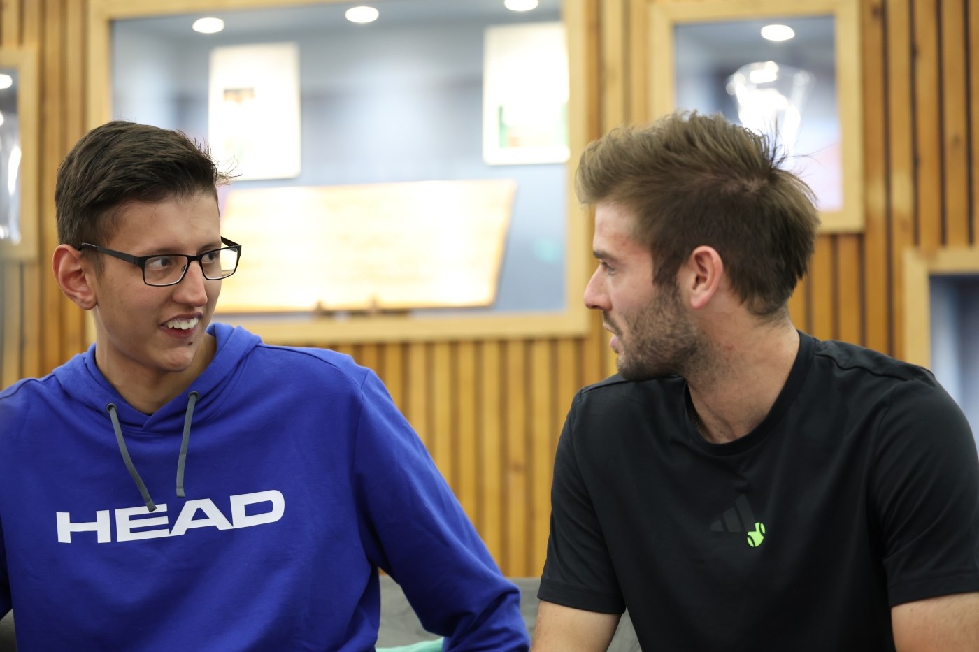 Luay in conversation with Jacob Fearnley