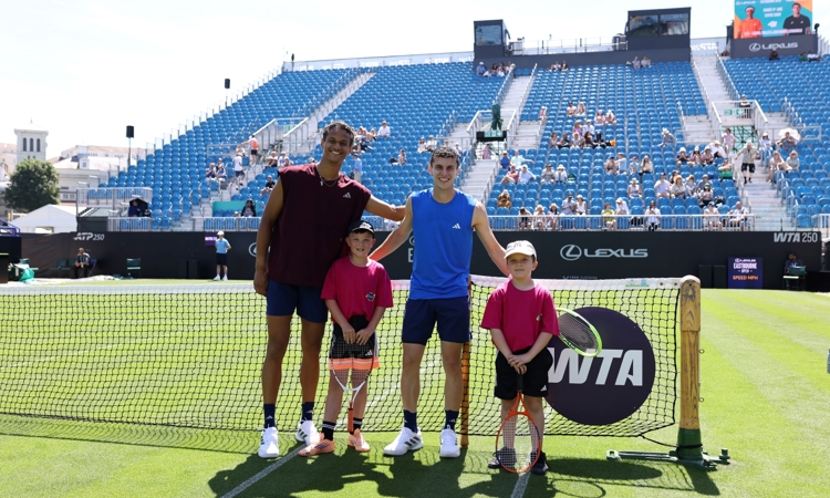 A courtside experience to remember at the Lexus Eastbourne Open