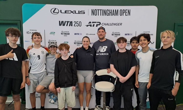 Greenhouse Sports meet Kimberly Birrell at Lexus Nottingham Open
