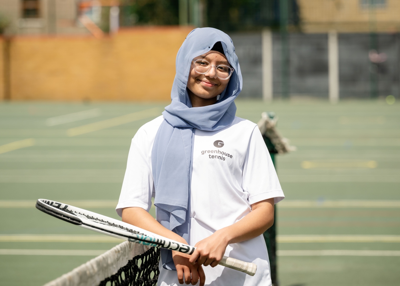 Jemima started playing tennis at school, a sport she never thought would be for her, and it changed her life.  